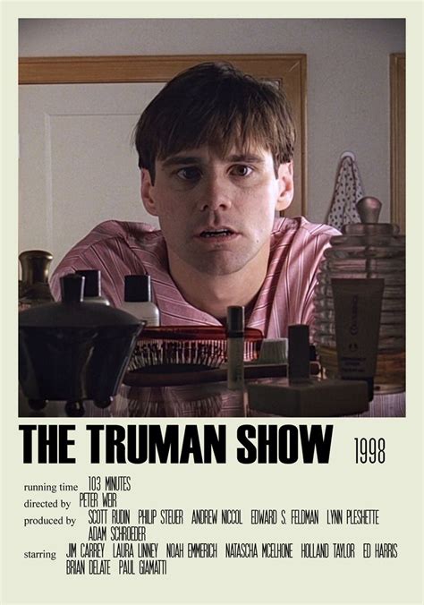 The Truman Show Alternative Movie Poster | Films cinema, Oeuvre d'art, Film