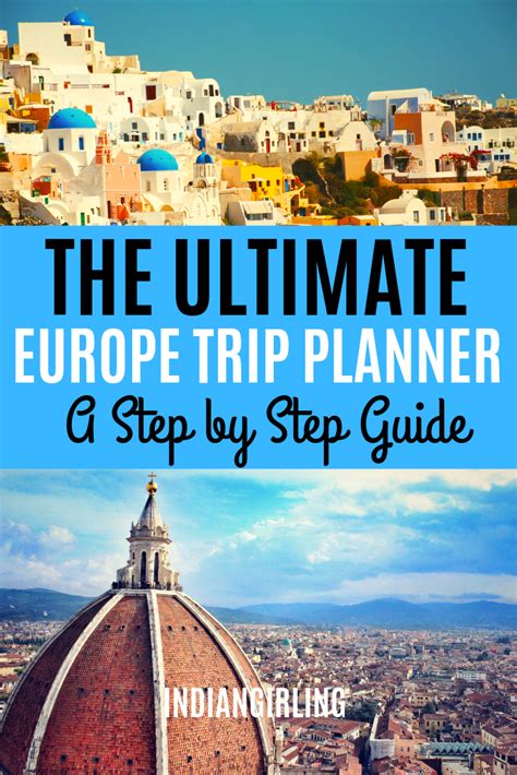 With the Europe Trip Planner ebook guide you can : Plan your entire ...