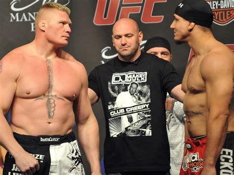 Frank Mir Vs Brock Lesnar