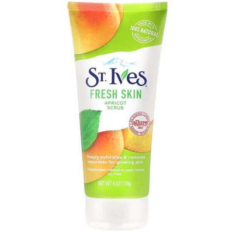 St. Ives - Fresh Skin Apricot Scrub - Esfoliante Facial mais vendido ...