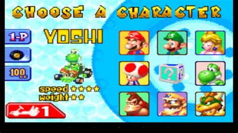 Mario Kart Super Circuit Cheat Codes - YouTube