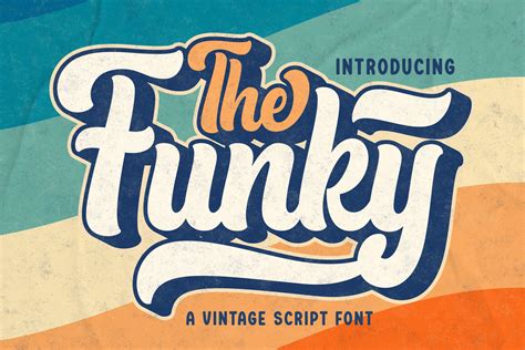 The Funky Font by Hoperative Design · Creative Fabrica