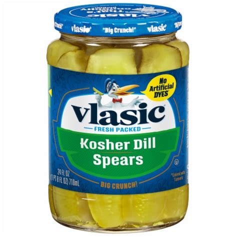 Vlasic Kosher Keto Friendly Dill Pickle Spears, 24 OZA - Smith’s Food and Drug