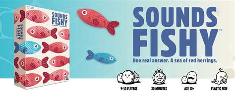 Sounds Fishy: The Fast-Thinking, Bluffing Family Board Game for Kids 10 ...