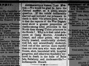 Andersonville Prison - Topics on Newspapers.com