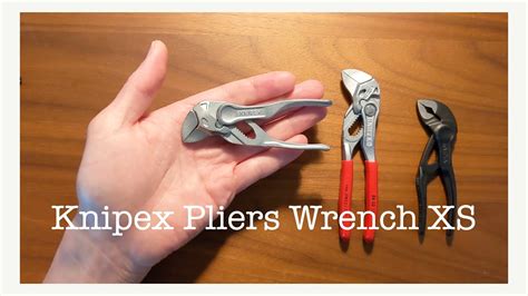 Knipex Pliers Wrench XS review / Can it undo a 30Nm bike axle nut? - YouTube