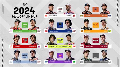 2024 MotoGP line-up confirmed! 👀 : r/motogp