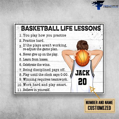 Basketball Life Lessons, Basketball Lover, You Play How You Practice ...