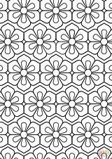 Flower Pattern coloring Page  Free Printable Coloring Pages sketch template