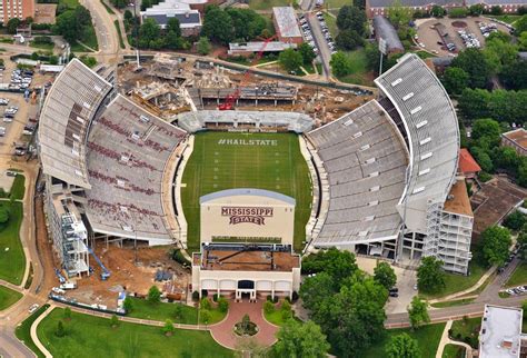 MSU Davis-Wade Stadium Progress Photos – May 2013 | ParsCo Construction