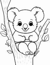 Adorable Animal Coloring Pages sketch template