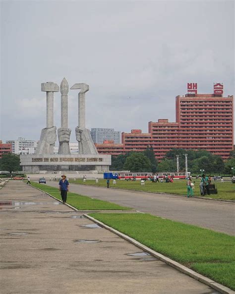 Exploring Pyongyang North Korea you will come by hundreds of massive ...