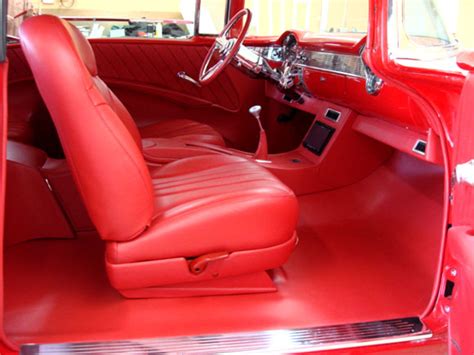 1956 Chevy Custom Restoration Street Rod Interiors