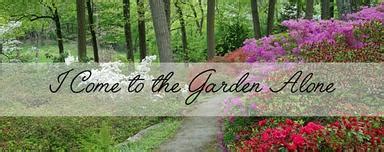 Hymn History In The Garden Alone