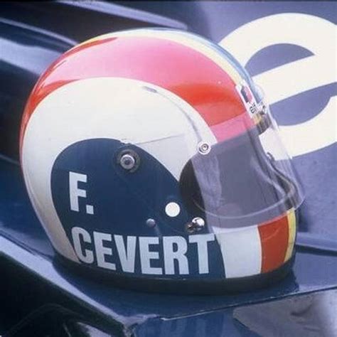 @juanchi.paez 's favourite helmet is the helmet of Francoise Cevert ...