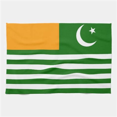 kashmir country flag province region symbol towel | Zazzle