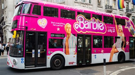 Barbie Fever Hits U.K. With Pink Buses, Taxis and London Landmarks