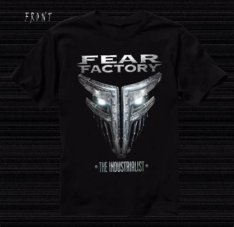 FEAR FACTORY - The Industrialist - American Industrial Metal Band T-Shirt - SquadTee.com