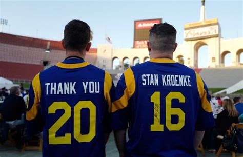 Fans and Players of the Former Rams Demand for the Classic Blue and ...