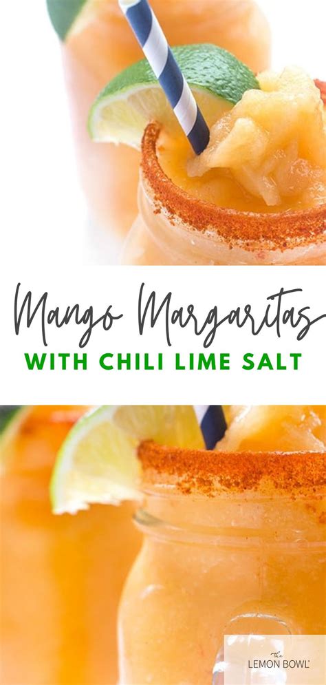 Frozen Mango Margaritas - The Lemon Bowl® | Recipe | Lime recipes, Chili lime margarita, Lime ...