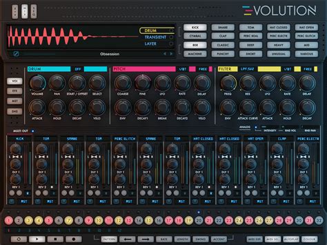 Wave Alchemy releases Evolution Drum Machine Plugin for Kontakt Player