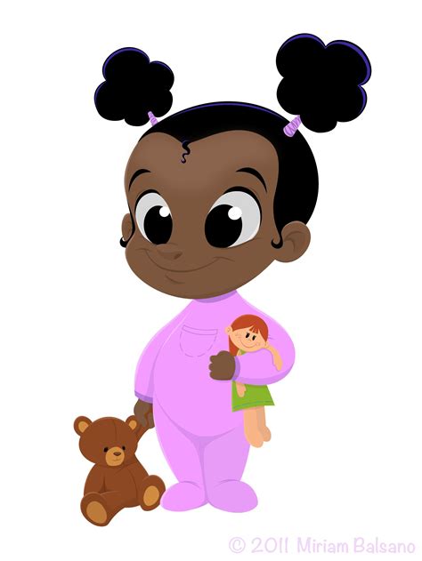 Black baby for an animation project | Baby girl art, Character design, Cartoon character design