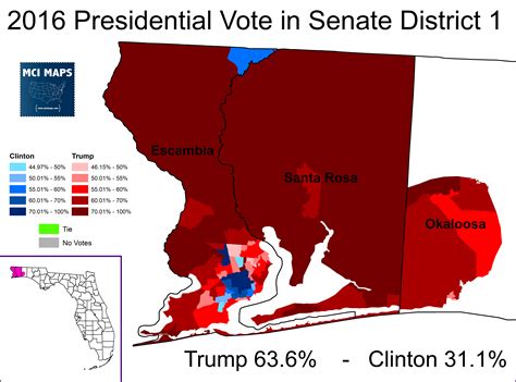 2020 Florida State Senate Rankings - MCI Maps | Election Data Analyst ...