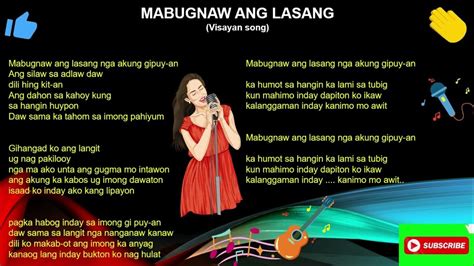 MABUGNAW ANG LASANG - YouTube