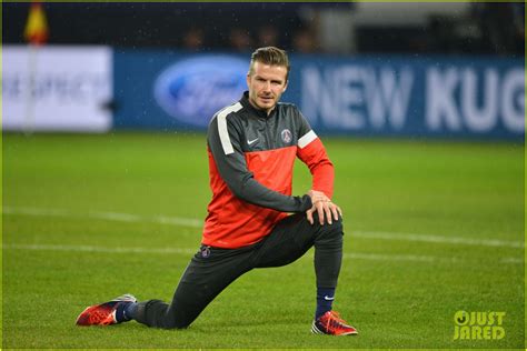 David Beckham Cheers on the Sidelines for Paris Saint-Germain!: Photo ...