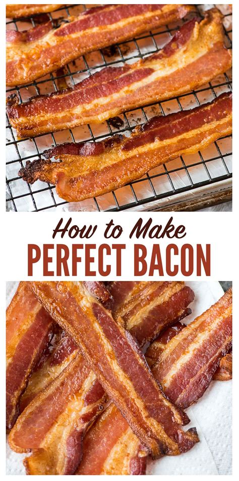 Perfect Baked Bacon Recipe