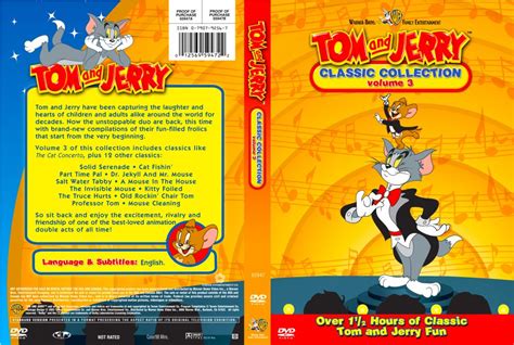 Tom And Jerry Classic Collection - Volume 03 - TV DVD Custom Covers - Tom And Jerry Classic ...