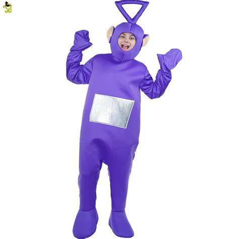 New Teletubbies Tinky Winky Costume Cartoon Mascot Role Play Movie ...