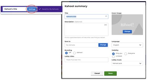 Kahoot summary – Help and Support Center