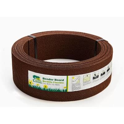 Casa Verde 5 in. x 40 ft, Products Brown Bender Board Lawn Edging ...