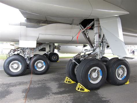 The 747-8 landing gear configuration is the same as the earlier 747 version. | Landing gear ...