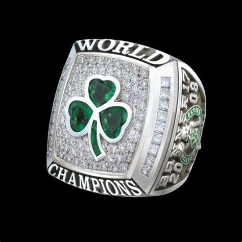 Boston Celtics World Champions 2008 Nba Championship Rings, Nba Championships, Nba Sports ...