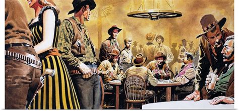 Poster Print Wall Art entitled Wild West Saloon | eBay