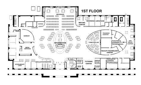 Home Library Floor Plans | plougonver.com