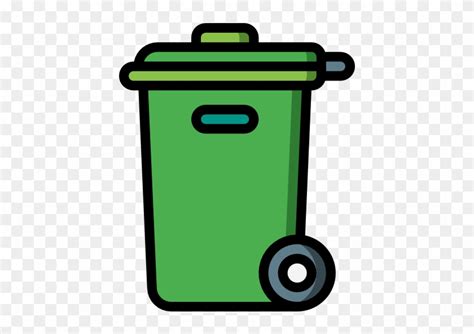 Trash Bin Free Icon - Recycling Bin - Free Transparent PNG Clipart Images Download