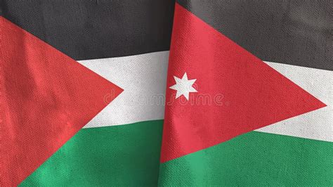 Jordan & Palestine Stand stock illustration. Illustration of palestine - 73154538