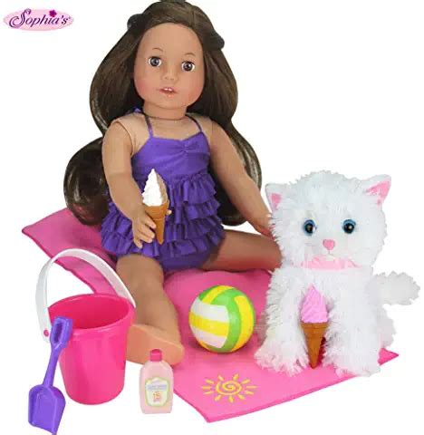 Amazon.com : my life doll beach stuff Girl Doll Clothes, Doll Clothes American Girl, Girl Dolls ...