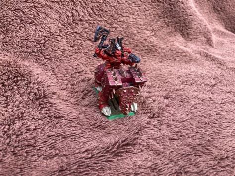 WARHAMMER 40K CHAOS Space Marines Khorne Berzerker Lord on Juggernaut Metal OOP $50.51 - PicClick