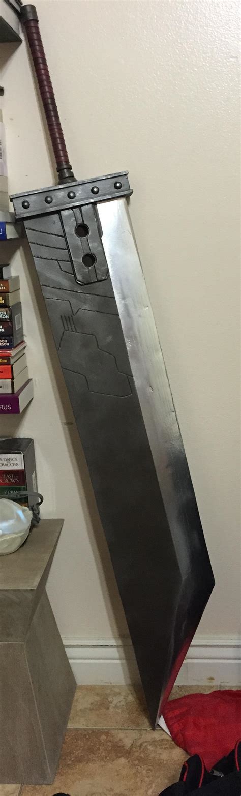 [Self] Rough Buster Sword replica I made out of excitement after I ...