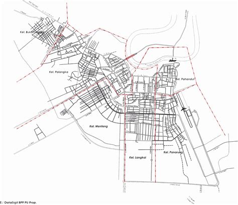 AMAZING INDONESIA: Palangkaraya City Map