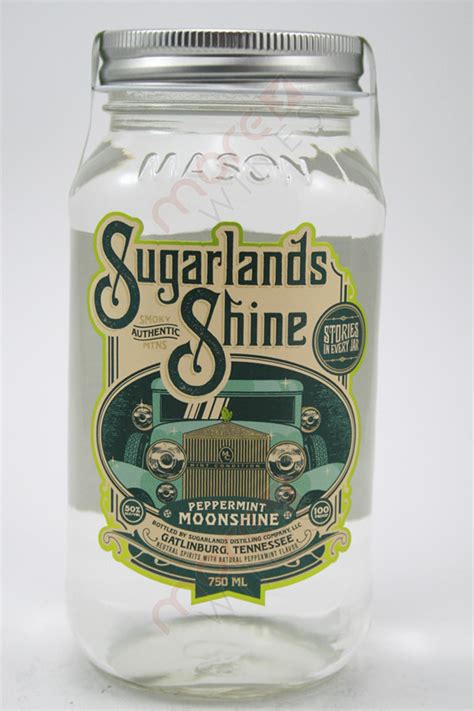 Sugarlands Shine Peppermint Moonshine 750ml - MoreWines