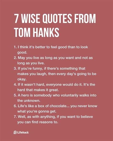 7 Quotes From Tom Hanks That Are Full Of Wisdom - LifeHack