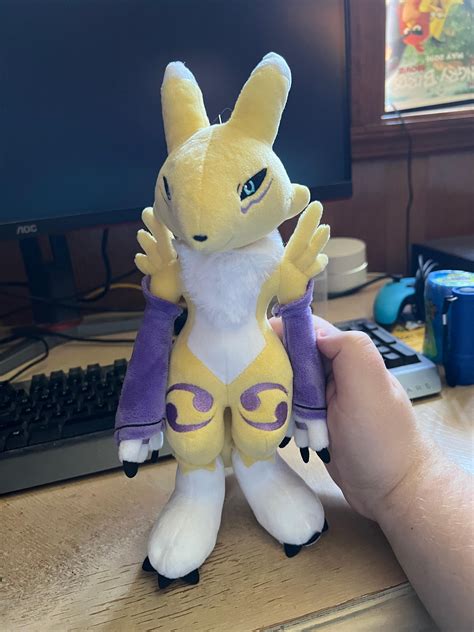 Renamon Plushie by BlakeRitter on DeviantArt