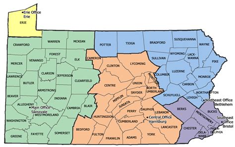 Map Of Western Pa - Map Of Zip Codes