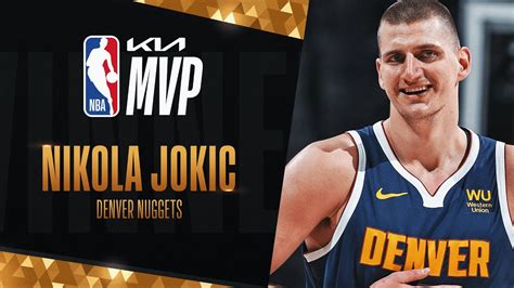 Nikola Jokic Wins #KiaMVP Most Valuable Player! | 2020-21 NBA Season ...