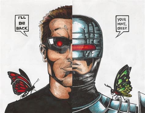 The Terminator vs. Robocop by Rems12 on DeviantArt